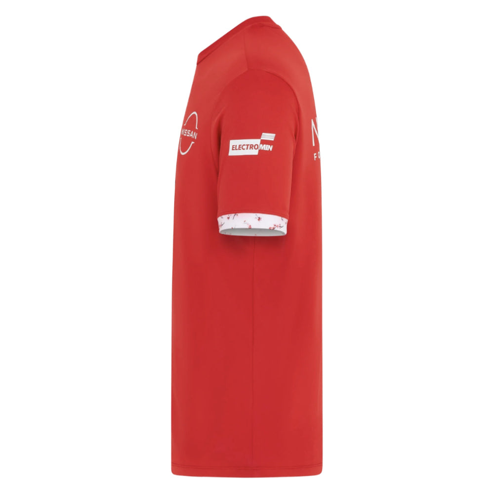 2026 Nissan Formula E Replica T-Shirt (Red)_2