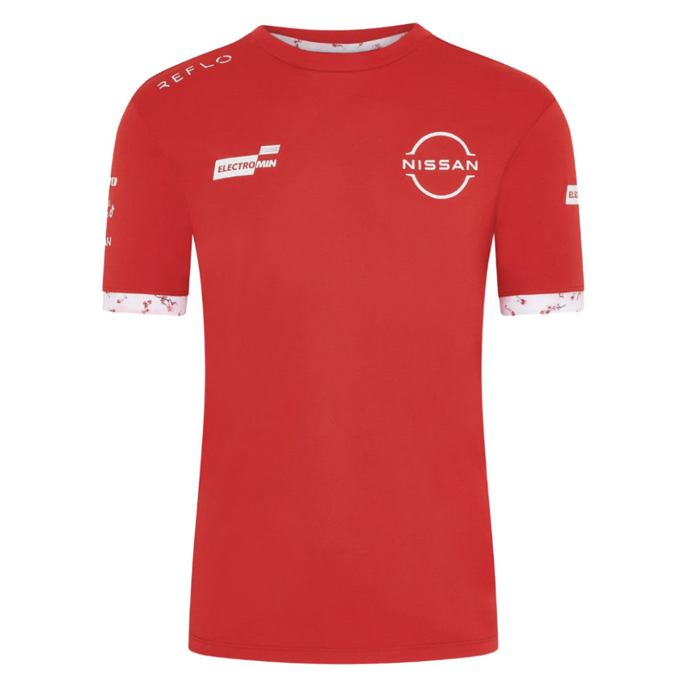 2026 Nissan Formula E Replica T-Shirt (Red)_2