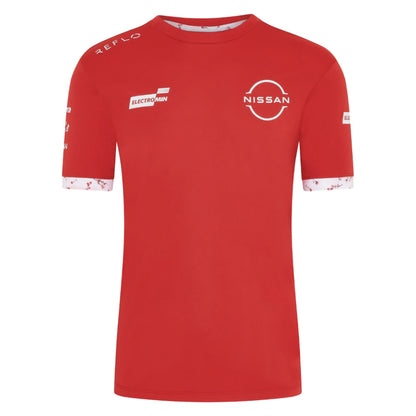 2026 Nissan Formula E Replica T-Shirt (Red)_2