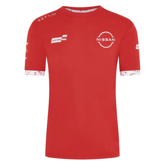 2026 Nissan Formula E Replica T-Shirt (Red)_2