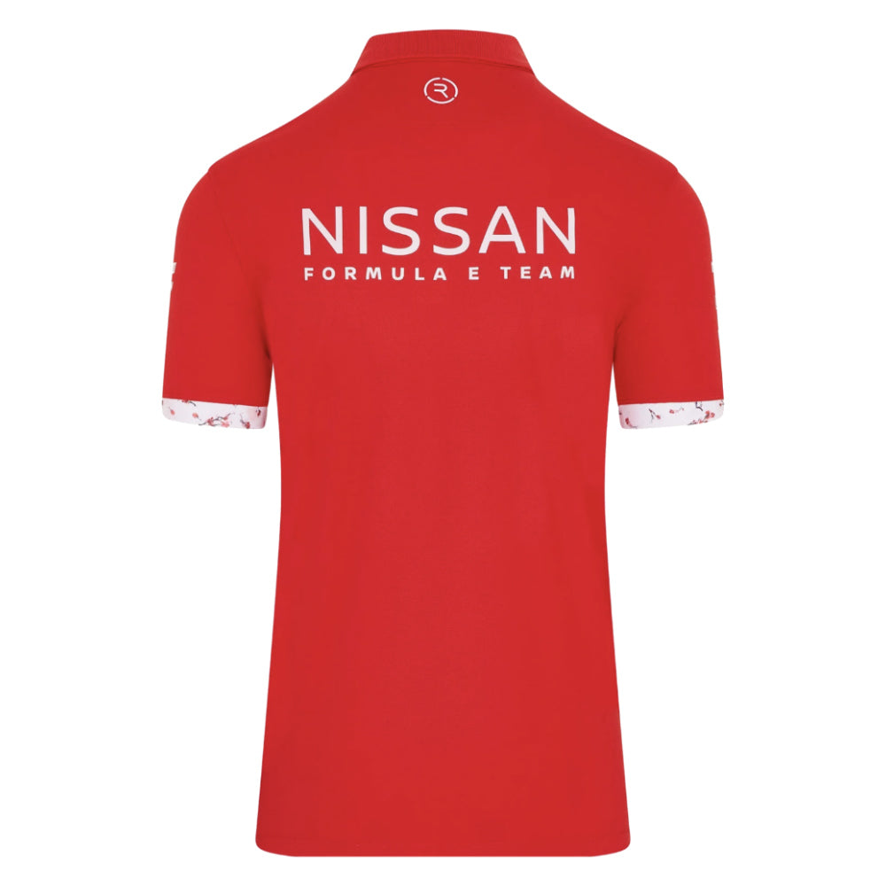 2026 Nissan Formula E Replica Polo Shirt (Red)_2