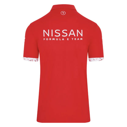 2026 Nissan Formula E Replica Polo Shirt (Red)_2