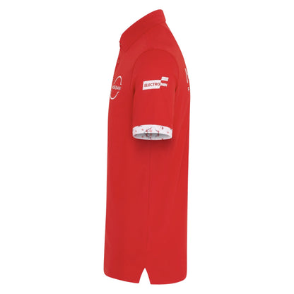 2026 Nissan Formula E Replica Polo Shirt (Red)_2