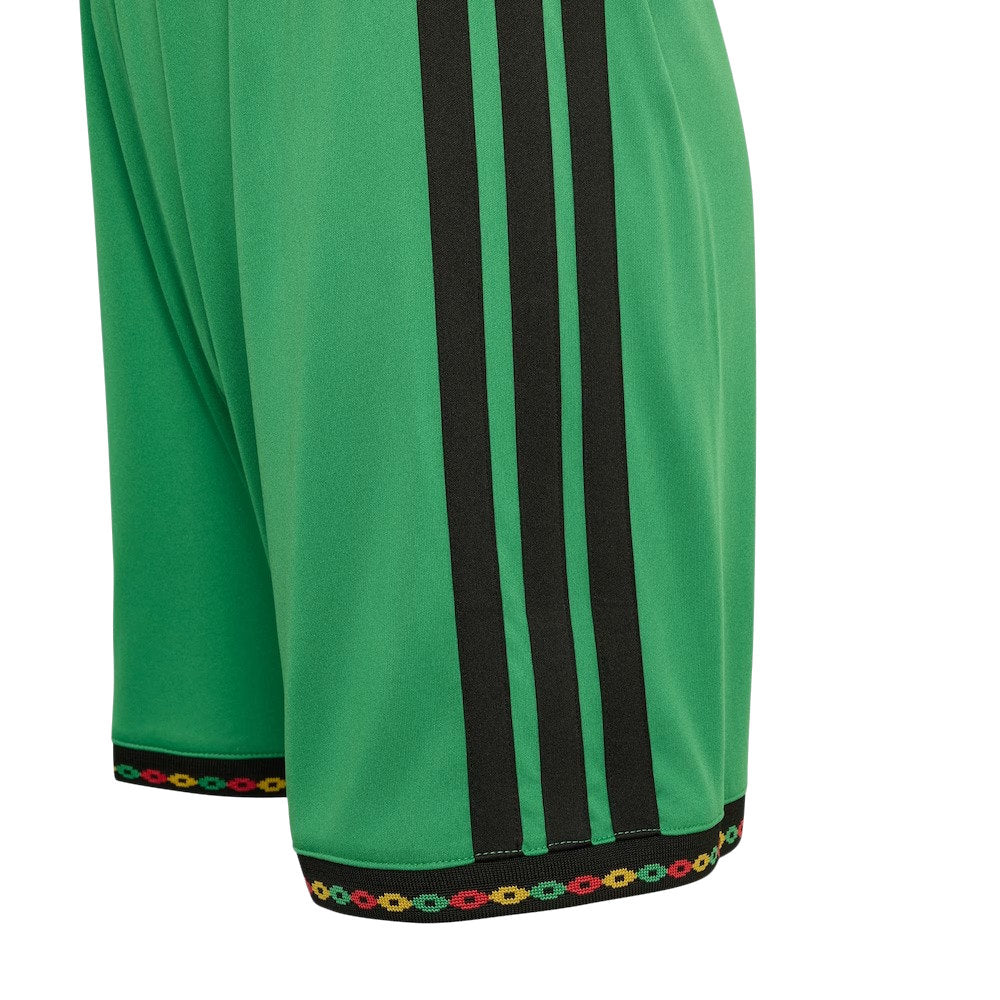 2026-2027 Jamaica Home Shorts (Green) - Kids_4