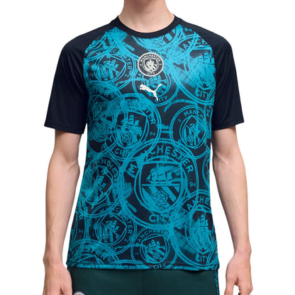 2026 Man City Warm Up Jersey (Deep Navy)_3