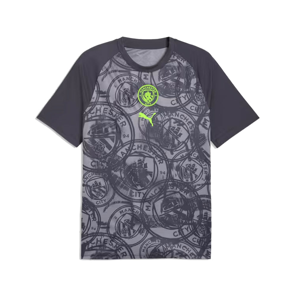 2026 Man City Warm Up Jersey (Gray)_3