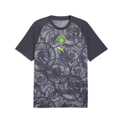 2026 Man City Warm Up Jersey (Gray)_3