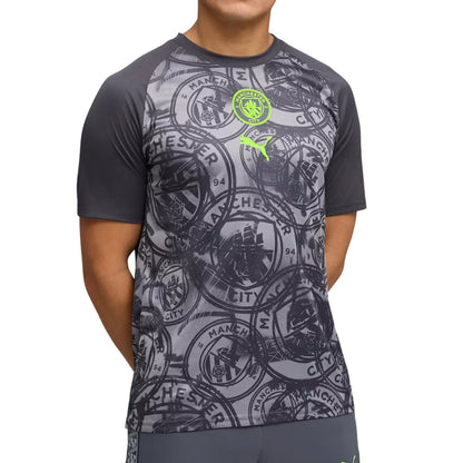 2026 Man City Warm Up Jersey (Gray)_3