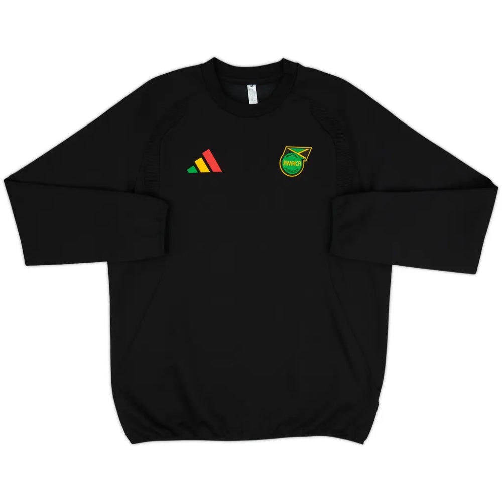 2026-2027 Jamaica Tiro Travel Crew Sweat (Black)_1