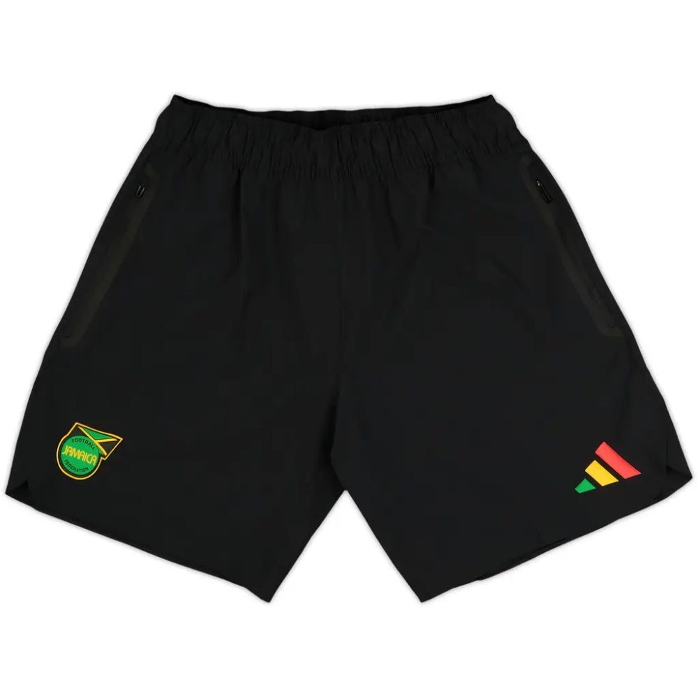 2026-2027 Jamaica Tiro Travel Shorts (Black)_1