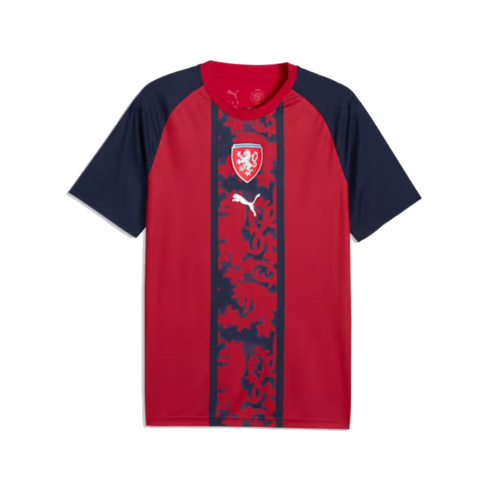 2026-2027 Czech Republic Warm Up Jersey (Dark Cherry)_3