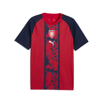 2026-2027 Czech Republic Warm Up Jersey (Dark Cherry)_3