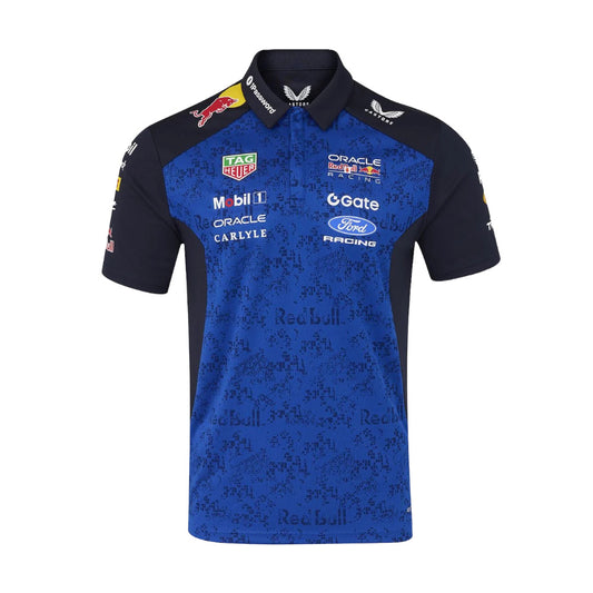 2026 Red Bull Racing Team Polo Shirt (Night Sky/Surf The Web)_4