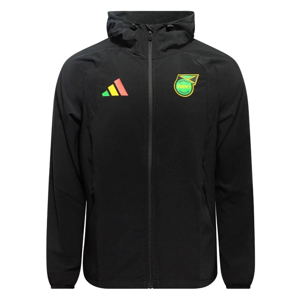 2026-2027 Jamaica Tiro Travel FZ Windbreaker (Black)_1