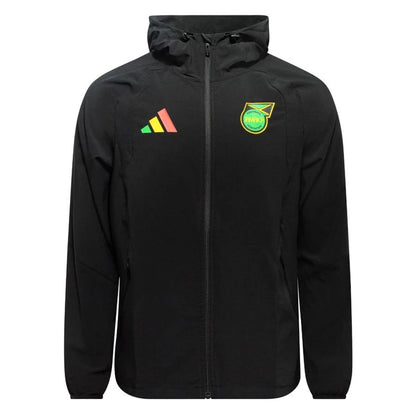 2026-2027 Jamaica Tiro Travel FZ Windbreaker (Black)_1