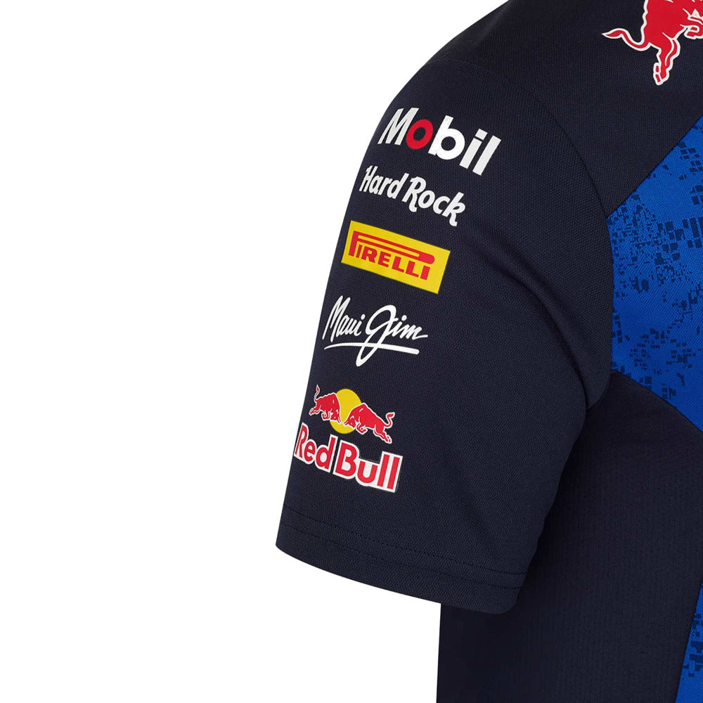 2026 Red Bull Racing Team Polo Shirt (Night Sky/Surf The Web)_4
