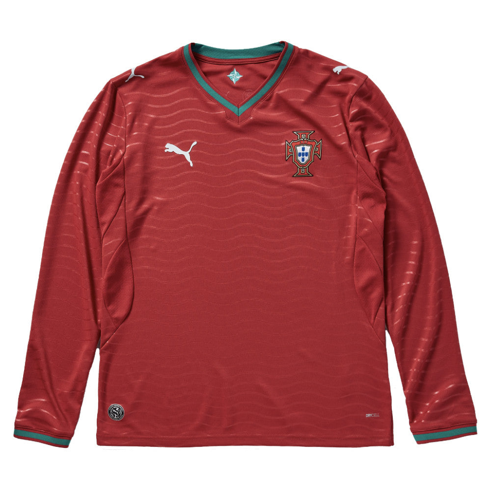 2026-2027 Portugal Long Sleeves Home Shirt_3