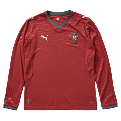 2026-2027 Portugal Long Sleeves Home Shirt_3