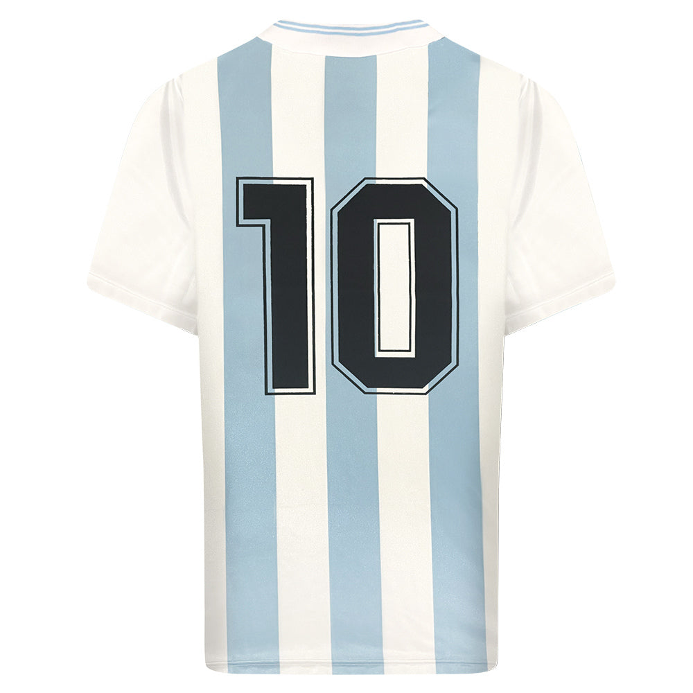 Argentina 1990 World Cup Finals No 10 Retro Shirt_3