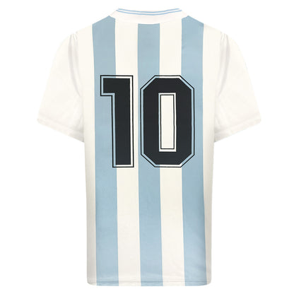 Argentina 1990 World Cup Finals No 10 Retro Shirt_3