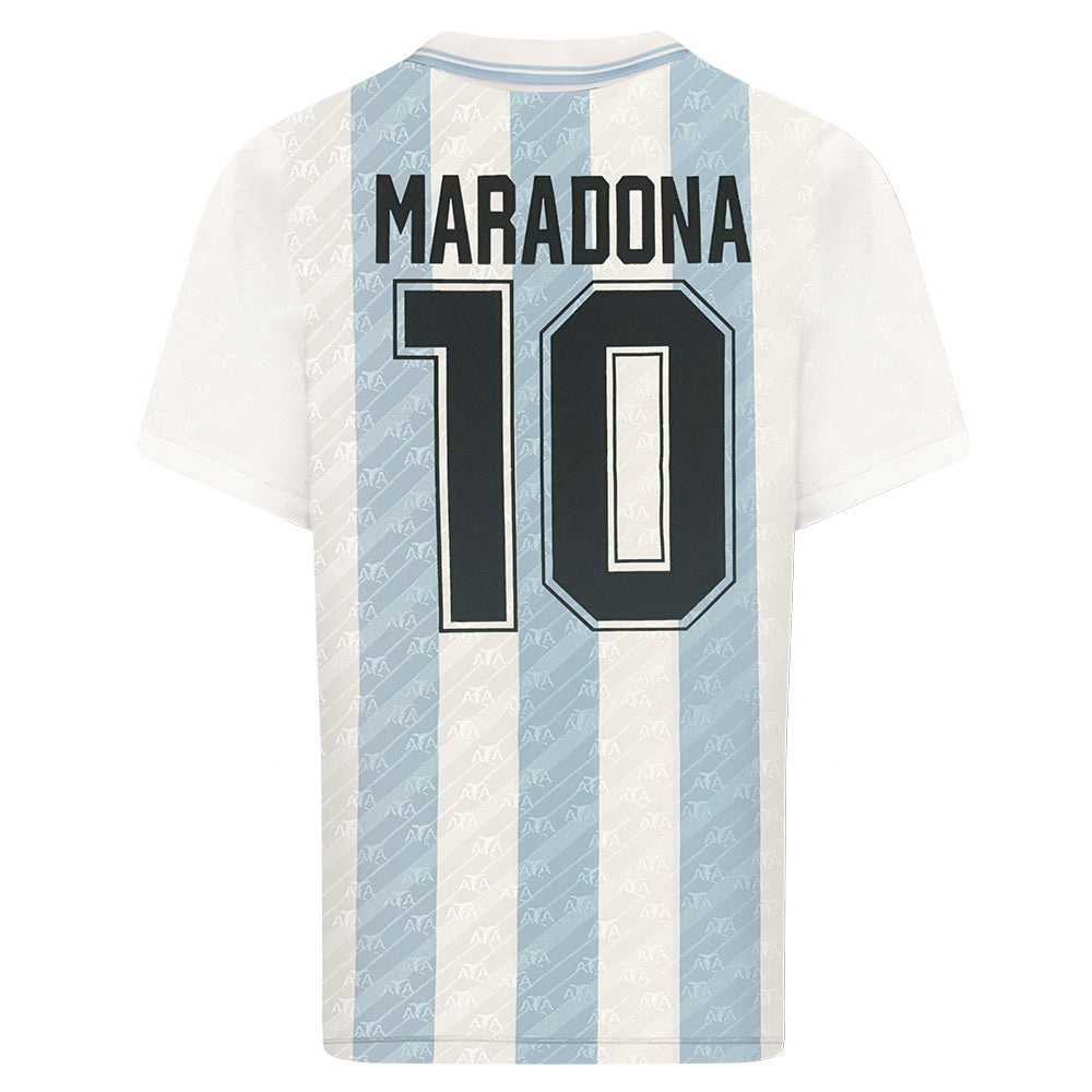 1994 Argentina World Cup Home Shirt (Maradona 10)_4