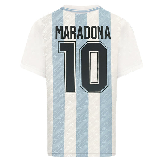 1994 Argentina World Cup Home Shirt (Maradona 10)_4