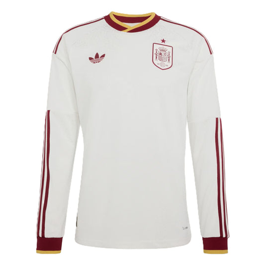 2026-2027 Spain Authentic Long Sleeves Away Shirt_2