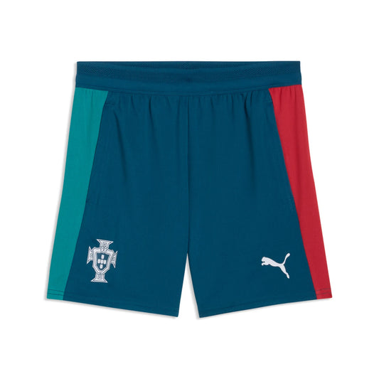 2026-2027 Portugal Training Shorts with pockets (Ocean Tropic) - Kids_1