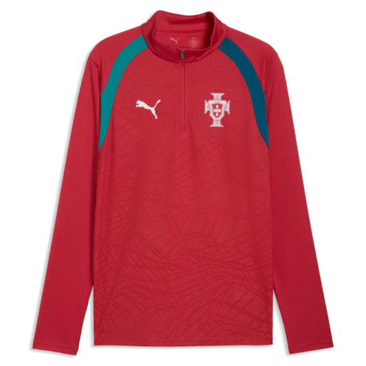 2026-2027 Portugal Training 1/4 Zip Top (Red)_1