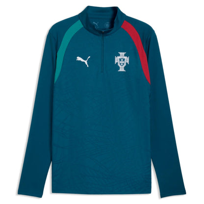 2026-2027 Portugal Training 1/4 Zip Top (Ocean Tropic)_1