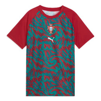 2026-2027 Portugal Warm Up Jersey (Red) - Kids_1