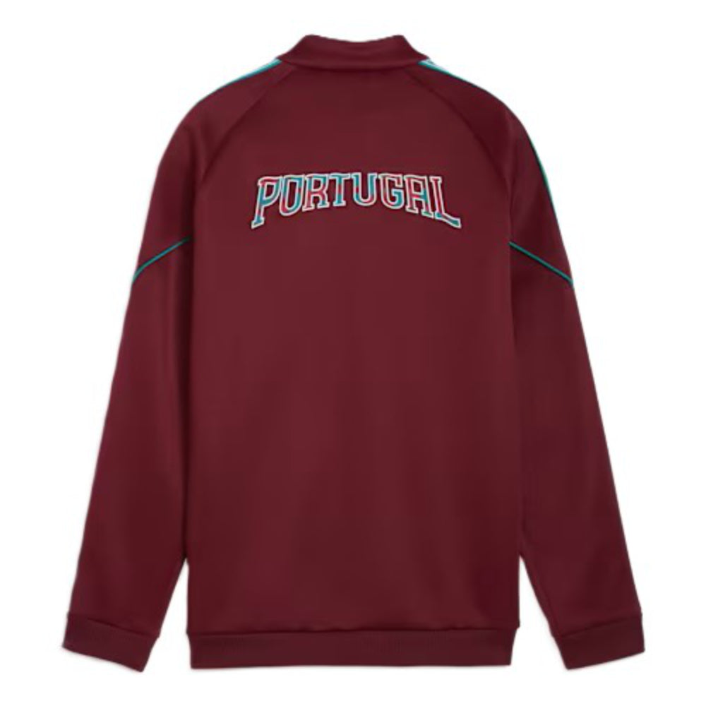 2026-2027 Portugal KING Anthem Jacket (Ruby) - Kids_1