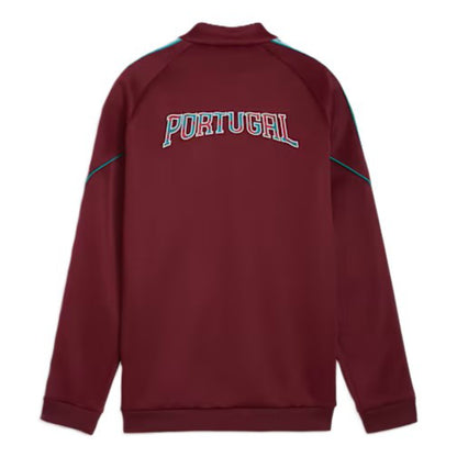 2026-2027 Portugal KING Anthem Jacket (Ruby) - Kids_1