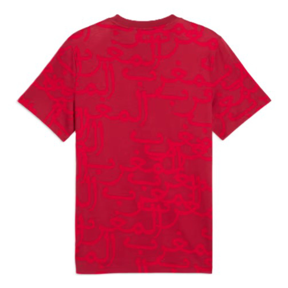 2026-2027 Morocco FtblCulture Tee AOP (Dark Crimson)_1