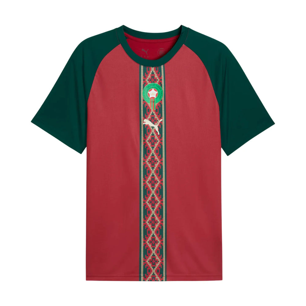 2026-2027 Morocco Warm Up Jersey (Dark Crimson)_1