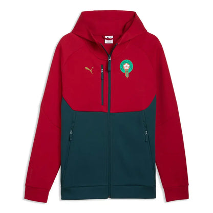 2026-2027 Morocco PumaTECH FZ Hoody (Dark Crimson)_2