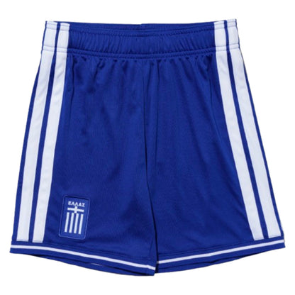 2026-2027 Greece Home Shorts (Blue) - Kids_2