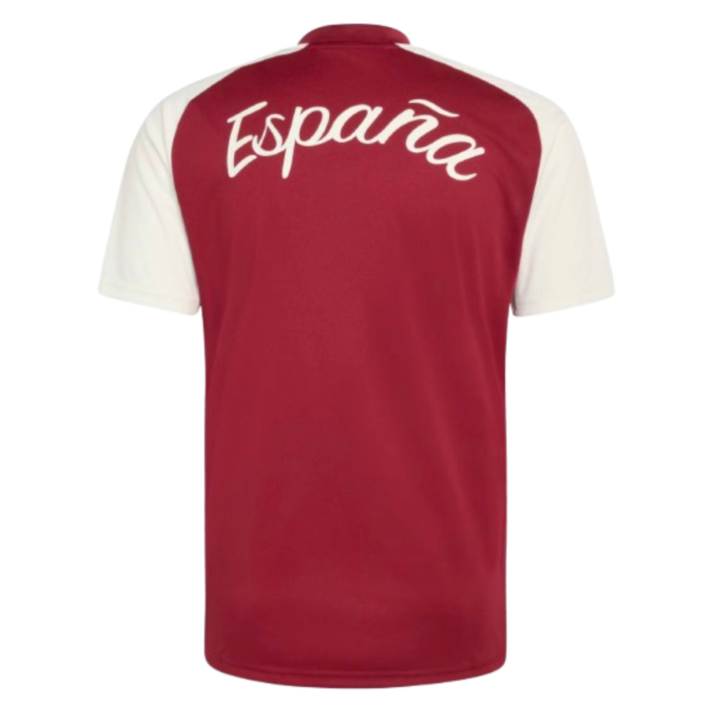 2026-2027 Spain Away Pre-Match Shirt (Burgundy)_1