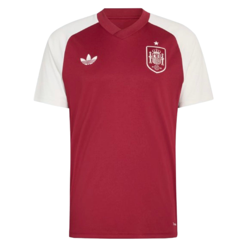 2026-2027 Spain Away Pre-Match Shirt (Burgundy)_1