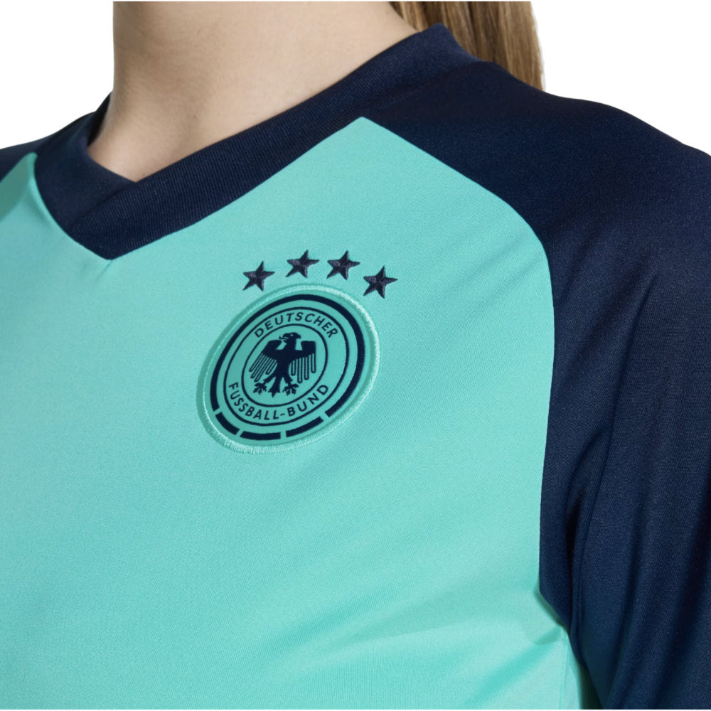 2026-2027 Germany Away Pre-Match Shirt (Flash Aqua) - Womens_2