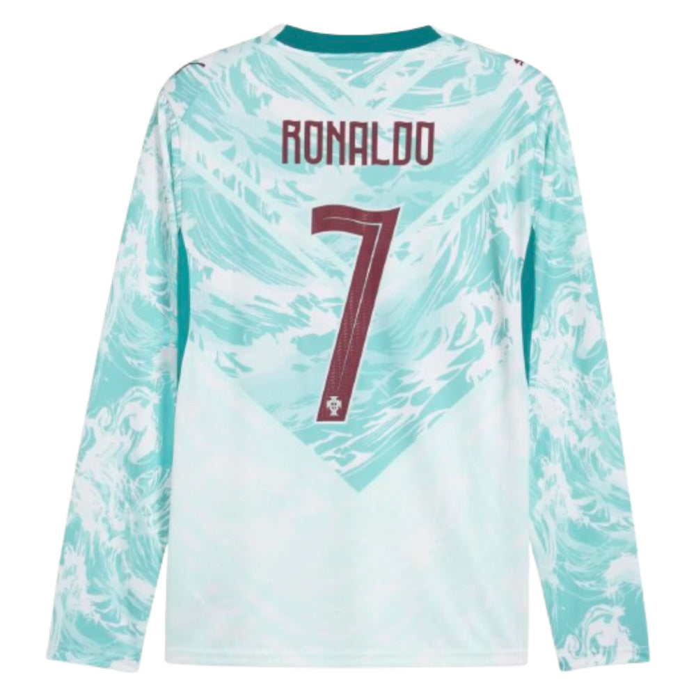 2026-2027 Portugal Long Sleeves RONALDO Away Shirt_1