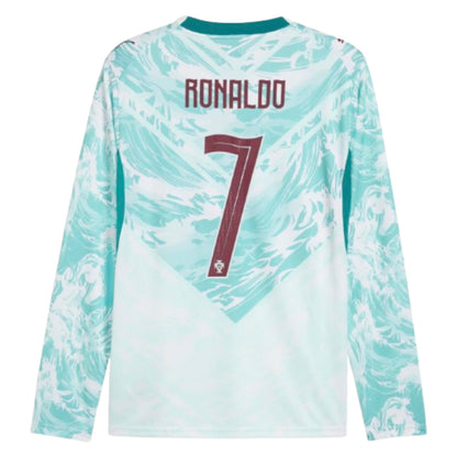 2026-2027 Portugal Long Sleeves RONALDO Away Shirt_1