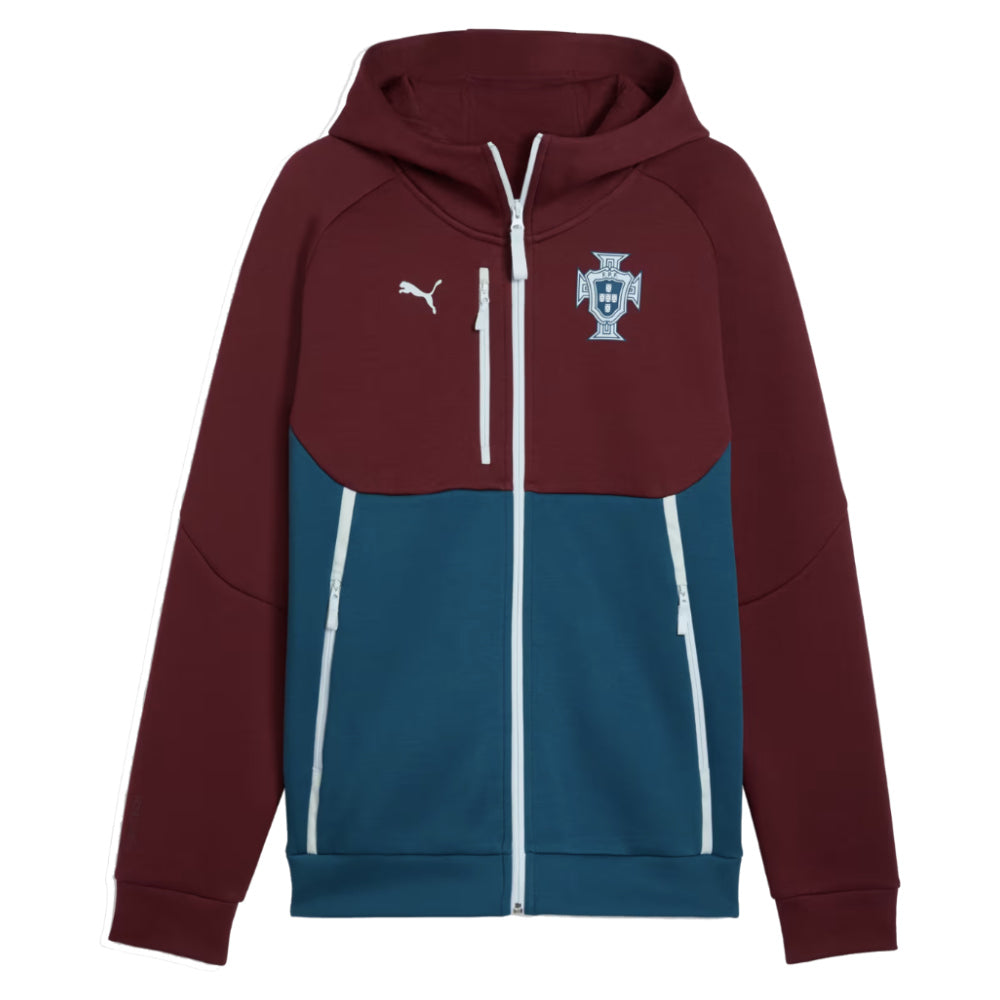 2026-2027 Portugal PumaTECH FZ Hoody (Ruby)_2