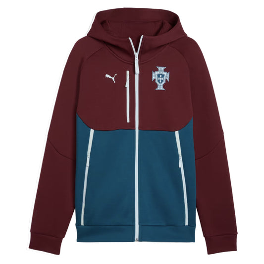 2026-2027 Portugal PumaTECH FZ Hoody (Ruby)_2