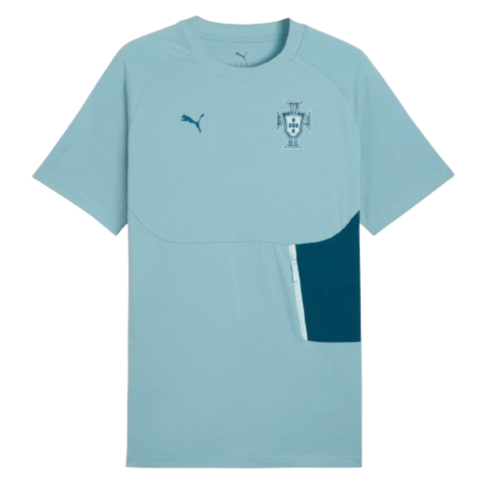 2026-2027 Portugal PumaTECH Pocket Tee (Seaform)_1