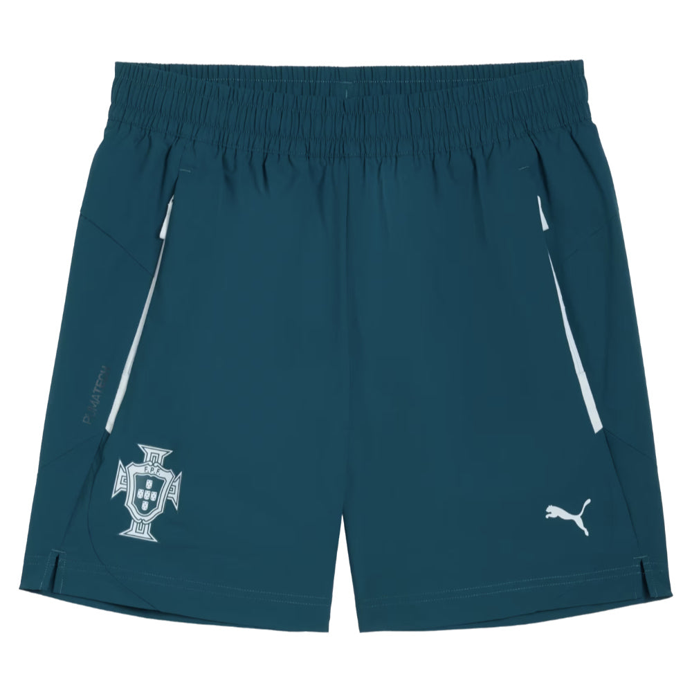 2026-2027 Portugal PumaTECH Relaxed Woven Short (Ocean Tropic)_1