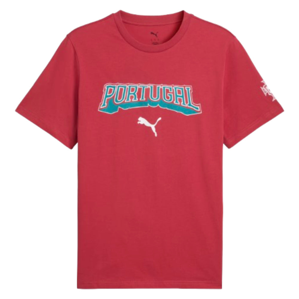 2026-2027 Portugal FtblCulture Tee (Red)_1