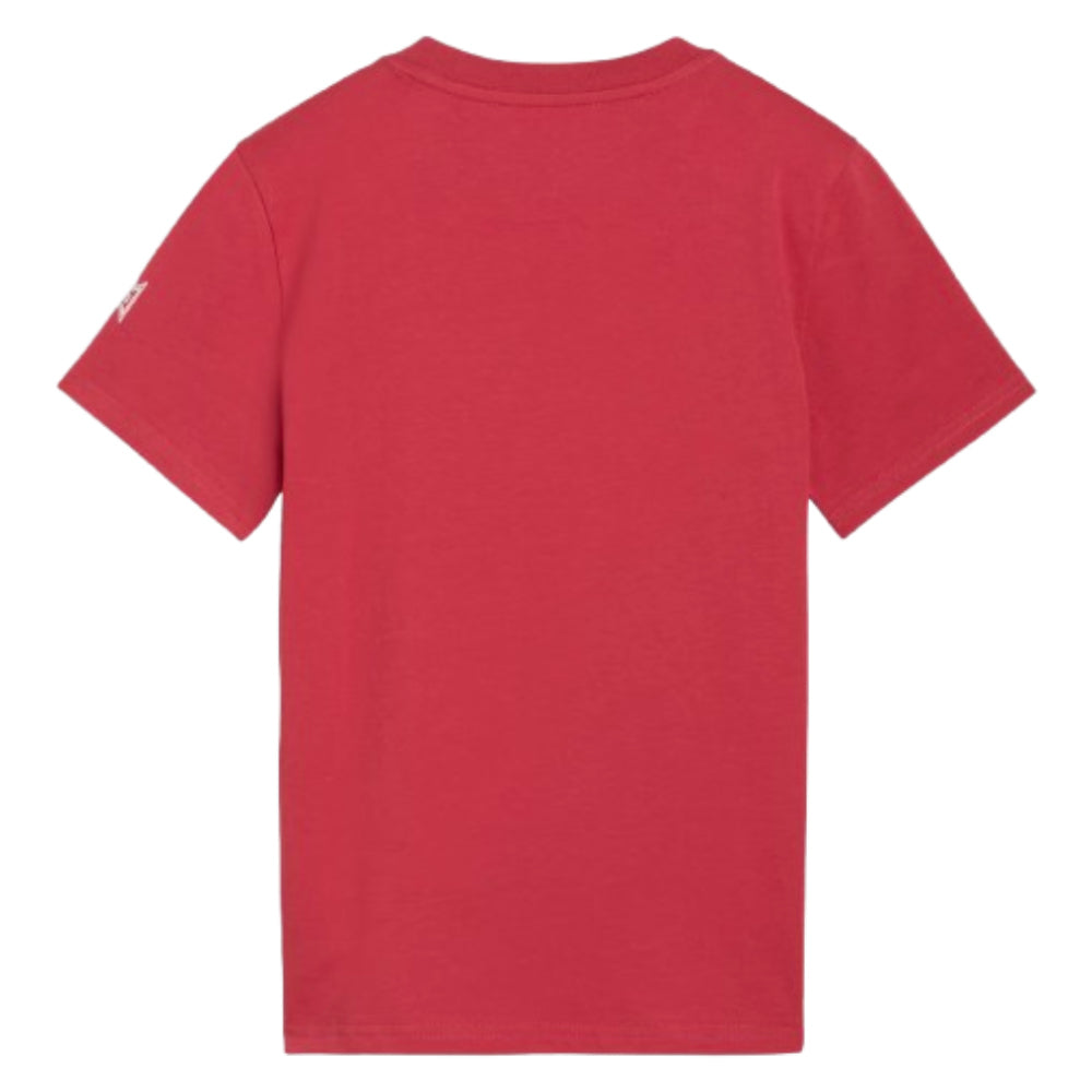 2026-2027 Portugal FtblCulture Tee (Red) - Kids_1
