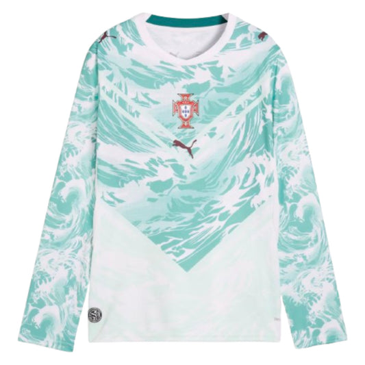 2026-2027 Portugal Long Sleeve Away Shirt (Kids)_1