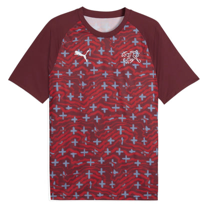 2026-2027 Switzerland Warm Up Jersey (Red)_1